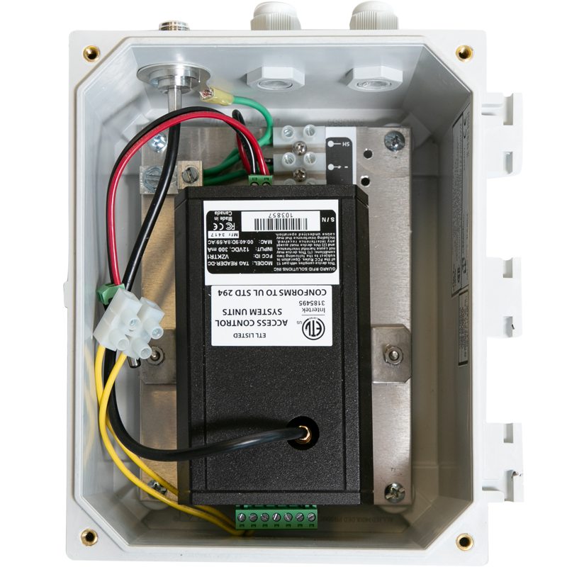 OTR enclosure opened to show the TRC inside