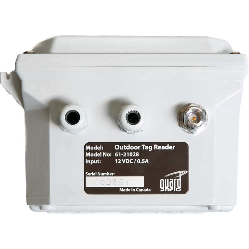 OTR enclosure showing cable glands